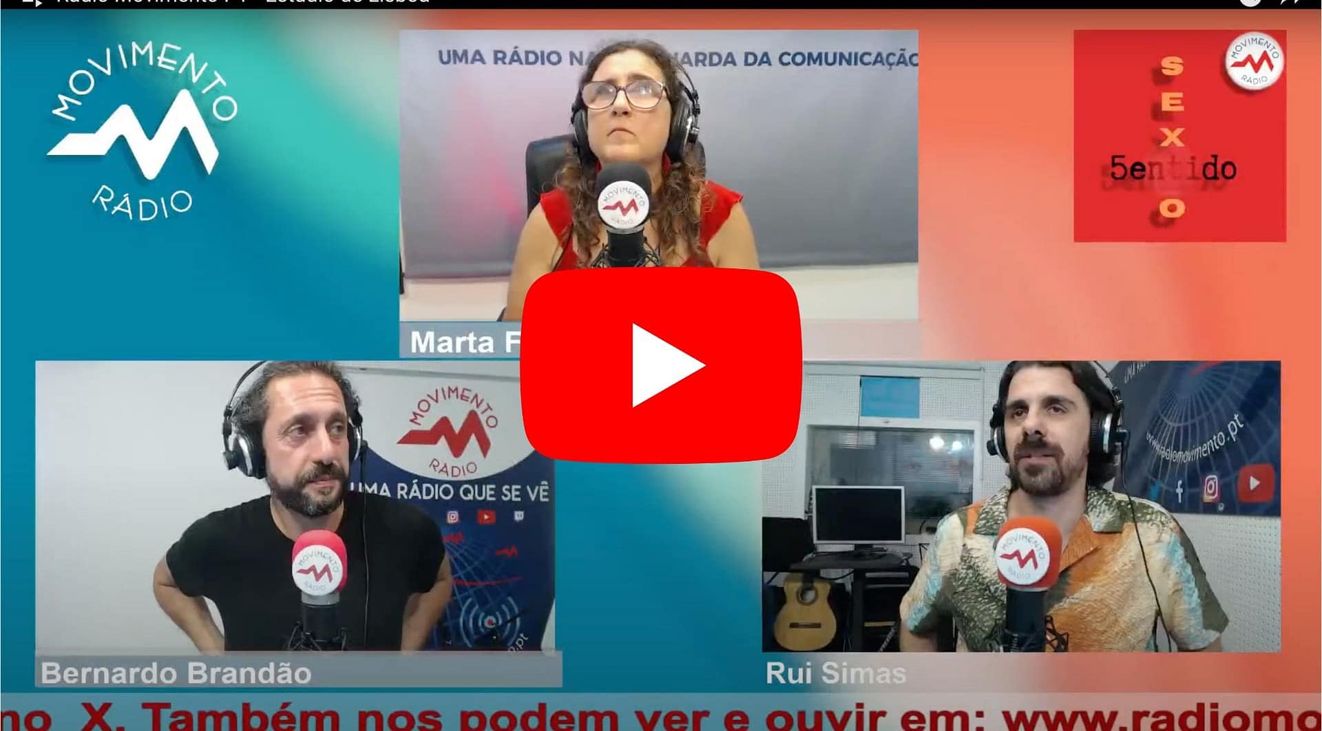 rui simas sexto sentido radio movimento bernardo brandao marta ferreira
